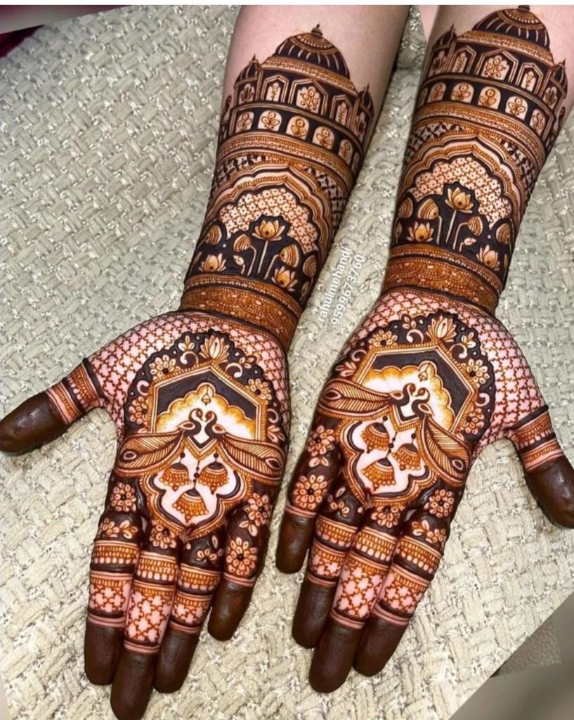 bride mehndi