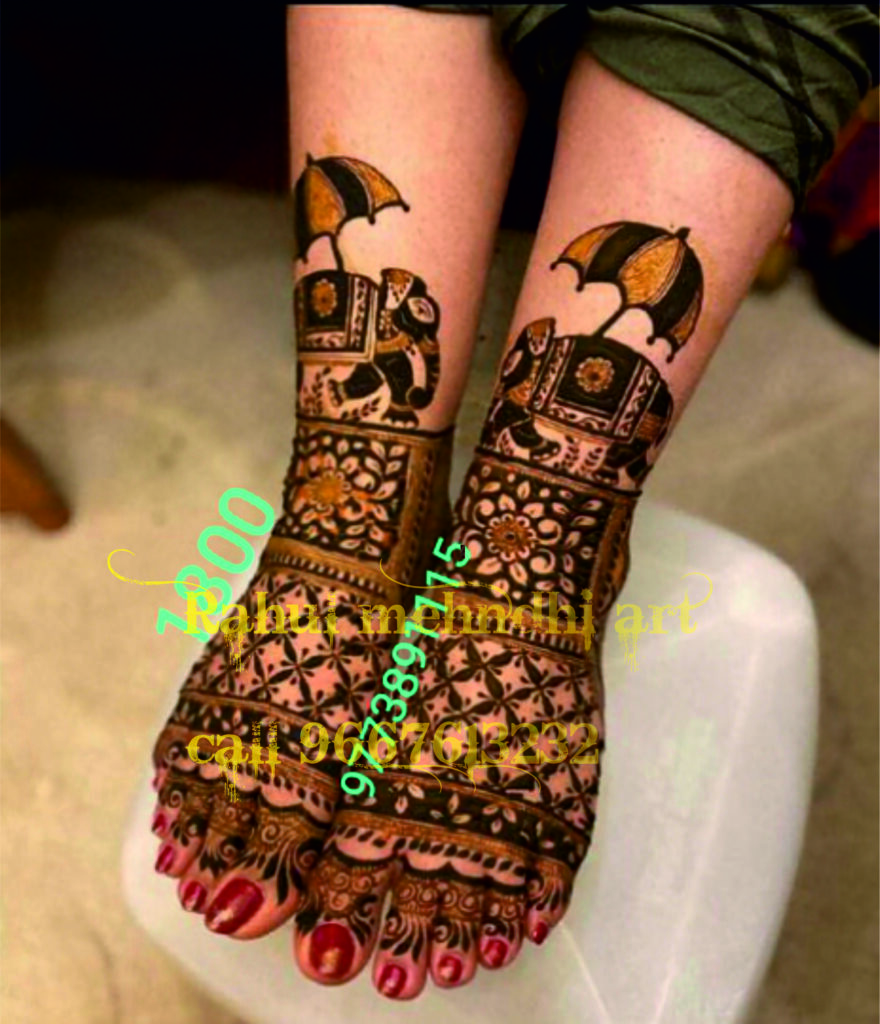 wedding mehndi art