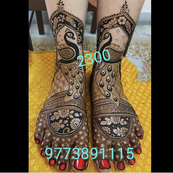 wedding mehndi art