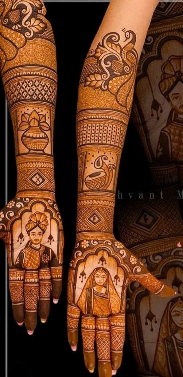 wedding mehndi art