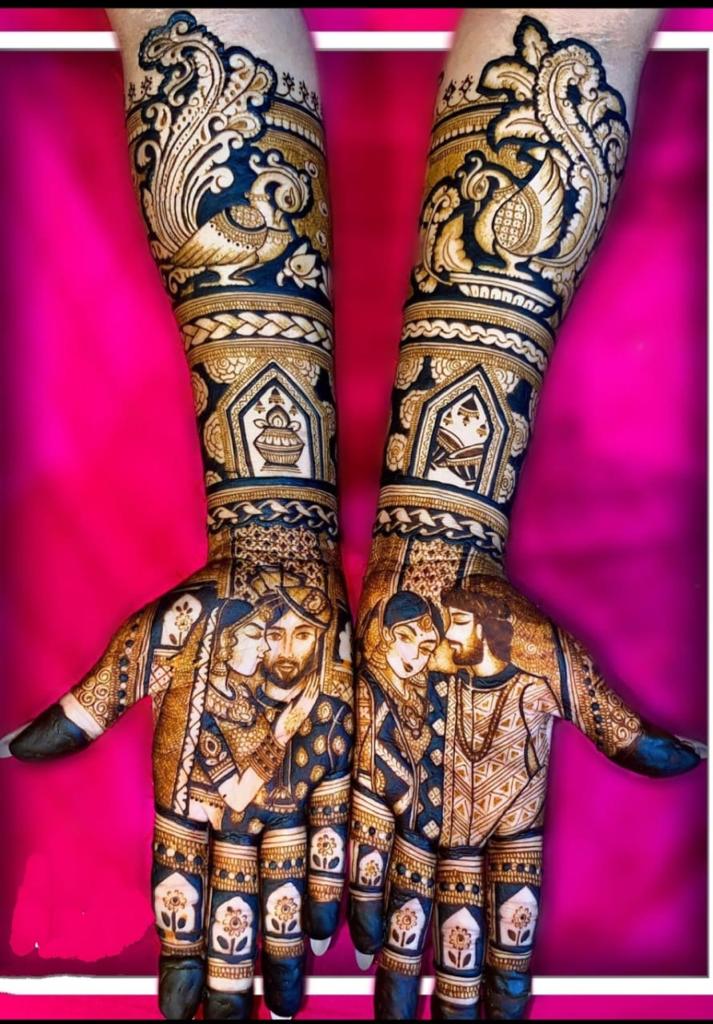 best bride mehndi designs