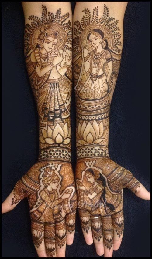 wedding mehndi art