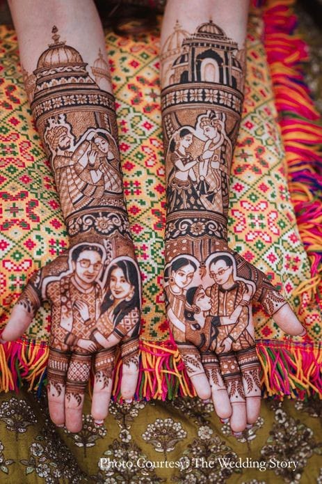 wedding mehndi art