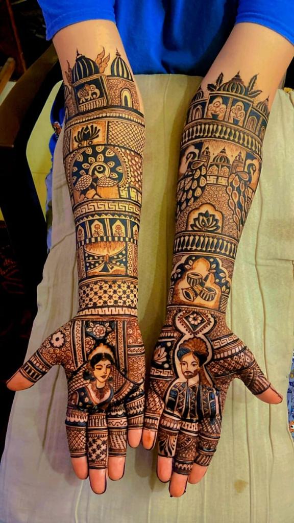 wedding mehndi art