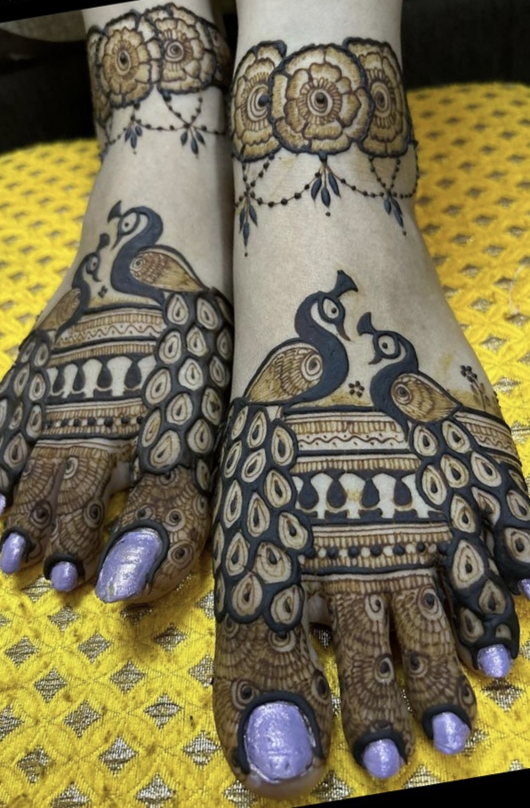 wedding mehndi art