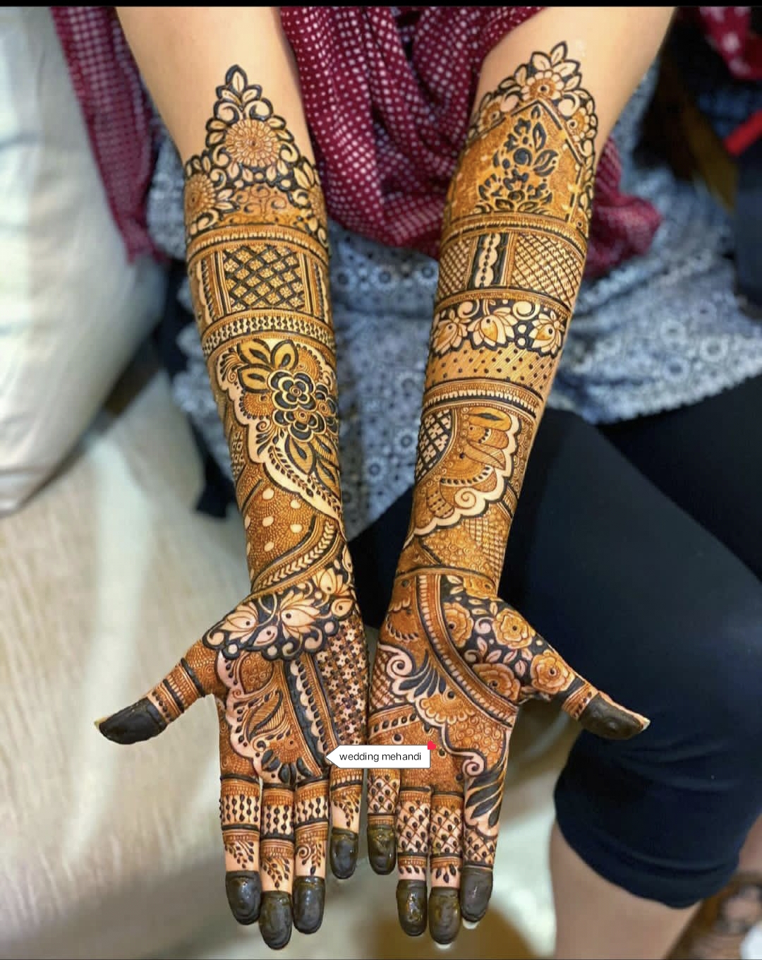 wedding mehndi art