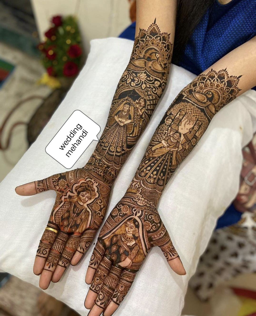 wedding mehndi art