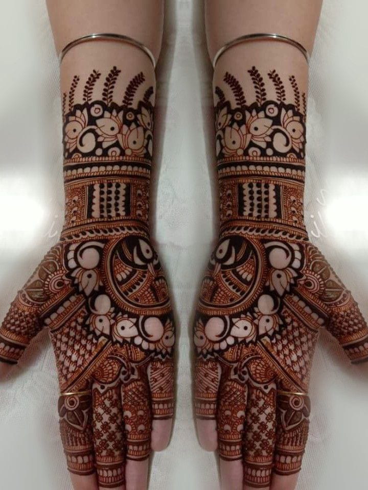 wedding mehndi art