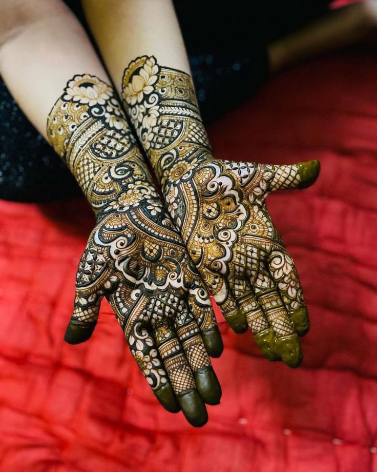 wedding mehndi art