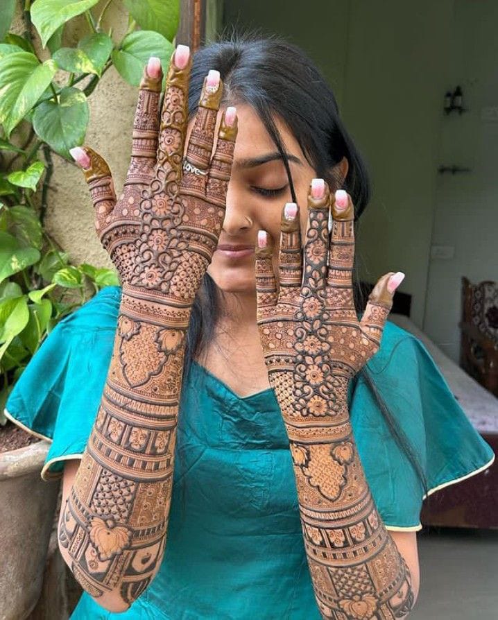 wedding mehndi art