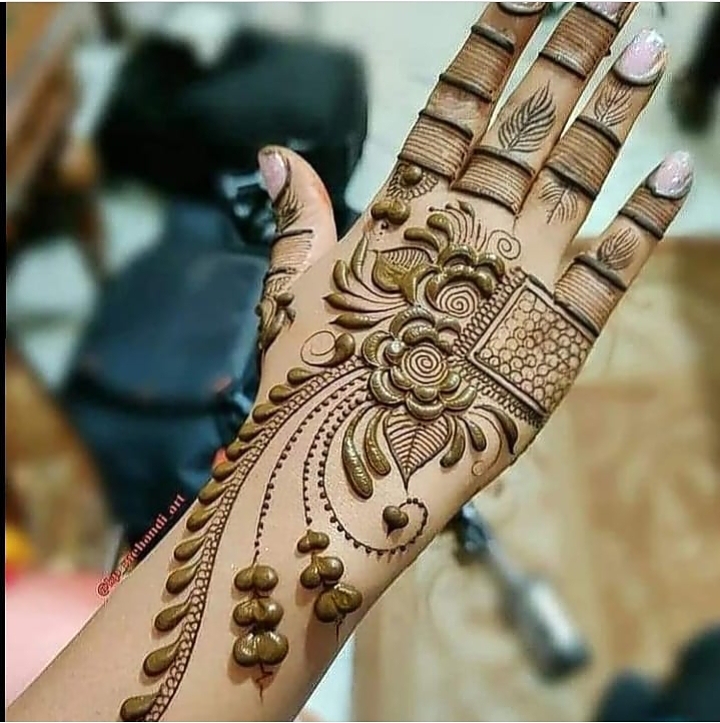 wedding mehndi design